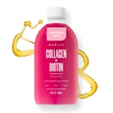 MAËLYS 超级充电液凝胶 女性-Collagen Peptides 配有生物素 用于头发,皮肤和钉子-液态水解 凝胶 Peptides