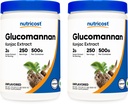 Glucomannan 粉末500G(2瓶)