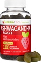 Ashwagandha Gummys for Men and Women - 最强大的1500mg公式(100 Gummys) 3% Withanolides Cortisol Blocker for relief, calming, and relaxed from Herbatech Suppers