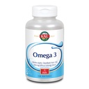 KAL Omega 3 → Omega-3 鱼油换健康心脏,联合和大脑支持 → 180mg EPA, 120mg DHA(120 CT,120 Serv)