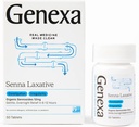 Genexa Senna Laxative 片 QQ不规范与便秘救济 有效热潮,过夜的Laxative QQ Free of Talc QQ 认证有机与非GMO QQ50 片