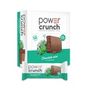 Power Crunch 蛋白质 Wafer Bars, 高蛋白小吃 美味味,巧克力薄荷, 1.4 Ounce( 12个伯爵)