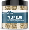 土生元素 Yacon 根 (200 Capsules), 纯和未稀释, 无添加