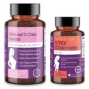 近亲玫瑰女性的荷尔蒙平衡套装 – Myo-Inositol & D-Chiro Inositol + Vitex Chasteberry – 生殖健康和月球支持补充