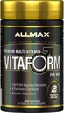 ALMAX VITAFORM - 60块药片 - 男性多维敏 - 六种功能复合体+维生素C,D3和锌 - 30种