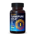 BioEmblem Turmeric Curcumin 与临床研究的TurmiPure - 1 Small Cap Daily, 24x 吸收比他人多 - 联合支持,健康炎症 Tummeric 补充 - 非GMO - 30 服务