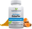 有机Curcuminoids Osteoflex - 用于最佳吸收和最大联合支持的天然涡轮和生物丙烯. 60盖,30天供应