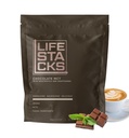 LifeSTACKS 焦巧克力咖啡凝固剂换能源 - MCT 粉末 + 诺特罗品 + 适应剂 - 提高生产率,没有夹克或崩溃 - Keto, Vegan, 0 Sugar - 配有陶林, L-Tyrosine, Rhodiola