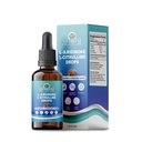 L-Arginine L-Citrulline 液滴,L-Arginine 用于携带硼和锌的男性,高吸收L-Arginine L-Citrulline 补充剂,亚语液滴L-Arginine 1000 mg,Vegan,非转基因生物,60ml