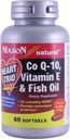 Mason Natural Co Q-10,维生素E和鱼油,60软胶(包件2)