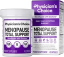 物理学家的CHOICE MENOPAUSE Probiotic Supplex for Women - 支持荷尔蒙平衡,热闪光,夜汗,体重管理,布洛廷和古特健康 - 与黑科霍什,Resveratrol+ - 45ct
