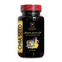 CHIA种子补充剂 - 高纤维和蛋白质加Omega-3补充剂,Chia种子维生素,Vegan chia种子油,Chia种子油软胶 - 1瓶
