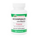 带白素蛋白的GeriCare Acidophilus, 优化肠胃花, 消化性古特功能, 靴子免疫防御, 和强化骨骼, 100 Counters (Pack of 1)