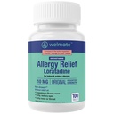 WELMATE - 过敏救济 - Loratadine 10 mg - 24小时救济 抗西胺 - 非昏睡 - Runny Nose - 喷嚏 - 鼻喉痒 - 水眼 - 室内和室外过敏药 - 100个