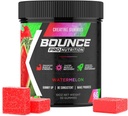 Bounce Pro Creatine Monohydrate Gummys for Men & Women, Low Calorie, 6G of Creatine per Service, Vegan, Anti-Melting, Gluten-Free, 非GMO, 2g of Creatine per Gummy (30立方厘米,西瓜)