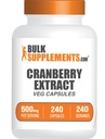 Bulk Supposes.com Cranberry Capsules - Cranberry Supposes for Men and Women, 草药补充 - Vegan & Gluten Free, 1 Capsule per service (500mg), 240 counter (Pack of 1) 互联网档案馆的存檔,存档日期2014-03-02.