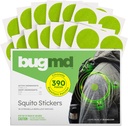 BugMD Squito贴纸 蚊子补丁贴纸 成人补丁贴纸(390个补丁) 安全有效的昆虫补丁 托德勒人、儿童、露营、海滩和户外必需品
