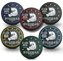 Bossman Beard Balm Variey Pack - 胡子修饰、成长和护理套件 - 柔软剂和摩斯丁香剂 - 全部6分