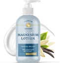(原始内容存档于2017-03-03). Magnesium Lotion to Relieve Muscle Cramps & Soreness QQ 冷静与恢复支持, 肌肉放松 QQ 腿部Cramps的Topical Magnesium Cream 最大吸收 QQ 与 Shea Butter QQ 8 fl oz.