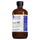总理研究实验室 Liver-ND - Liver Cleanse, Milk Thetle 提取器, Milk Thetle Liquid Drops, Tincture 补充剂与Probiotics发酵, 配有抗氧化剂, Turmeric, 8 Fl Oz瓶