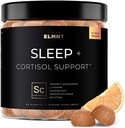 2,450mg 额外力量 Melatonin XR Sleep Gummys w. 缓慢释放 Melatonin, Magnesium Theannine & Sensoril Ashwagandha - 时间释放 Melatonin Gummys 成人自然睡眠援助 Gomitas Para Dormir