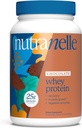 Nutranelle - 巧克力Whey蛋白粉 – 25 g 的Whey Isolate 和 焦點 / 利用消化酶促进肌肉生长和复苏 – 0 添加糖蛋白的摇摆粉