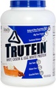 体营养 特鲁特因高蛋白粉:45% Whey,45% Casein,10% Egg White,无葡萄糖,低钠,草药 Whey蛋白粉,Gym补充和早餐摇摆,南瓜派,4lb