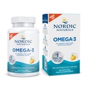 北欧自然Omega-3,Lemon Flavor - 90 软宝石 - 690 mg Omega-3 - 鱼油 - EPA & DHA - 免疫支持,脑和心脏健康,最佳健康 - 非GMO - 45 服务