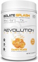 革命性营养,孤立喷洒,清水蛋白粉,汁-Type蛋白,糖味,Collagen,24g of Protein Per Scoop,零糖,817g,23 services (Candy Peach,1.8英镑)