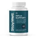 Infla-Support Plus-750mg 草药补充剂 与 Curcumin 和 Ashwagadha Extract、Shatavari、Kavach、Fenugreek、Pippali、Guduchi、Shilajit、Goshura和Sunthi 60ct 混合剂