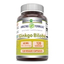 (原始内容存档于2018-09-21) (英语). Amazing Formules Ginkgo Biloba Supplements QQ 60 Mg 120 Veggie Capsules Non-GMO QQ Gluten Free QQQ 在美国制造.
