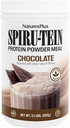 NatusPlus SPIRU-TEIN,巧克力 - 2.1 lb,包装 2 - 植物蛋白摇晃 - 非GMO,蔬菜,Gluten Free - 68 总服务量