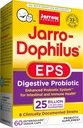 Jarrow Formules Jarro-Dophilus EPS 高潜力,25亿个细胞 Per Veggie Capsules,支持胃肠健康,60 Counter(冷船,包2)