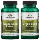 Swanson Grape种子提取(标准化) 50 毫克 120 Capsules (2 Pack)