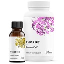 THORNE - 细胞支持包 - 维生素D + K2 液体和resveraCel - 支持健康骨骼,肌肉和衰老