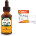 Herb Pharm Kids Mullein Garlic Oil and Boiron ColdCalm Baby Drops for Cold Synmptoms Relief, 1 Fl Oz and 30 Counter (原始内容存档于2019-03) (英语).