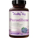 150mg Pterostilbene 补充剂 -- -- 健康老化的心脏皮肤和大脑支持的每日抗氧化剂补充剂 -- -- 美国自然衍生的非GMO和制造(180种服务)