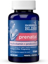 母亲的Bliss 产前多维他明 + 女性的亲生药 W/ Folic Acid, 支持婴儿发育 和妈妈的文摘 w/ Zinc, 维生素 B6 & B12, 姜和乔琳, Vegan & Gluten Free (45种服务)