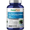 NusaPure Saw Palmetto 20:1 提取物,每瓶蔬菜200毫克至4,000毫克