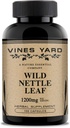 (原始内容存档于2018-09-26). Wild Nettle Leaf Capsules 支持健康流体平衡与尿道切除问题 100%天然有机草药补充1200mg → 100 Pack