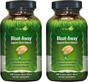 Irwin Naturals Bloat-Away - 水平衡支持 - 充电解质和基本矿物 - 60 液态软胶 - 2包