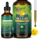 Mullein Drops - 肺清洁剂 - 叶片提取剂 - 强力Mullein用于免疫支持,戒毒和呼吸支持 - 草药补充剂 - 2 Oz-6