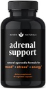 肾上腺素支持 - Cortisol 管理者和肾上腺素支持补充 配有 Ashwagandha Extract, Rhodiola Rosea, 圣巴西尔支持压力, Fatigue & Energy QQ Daily 支持的适应原体 60 Capsules