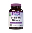 Bluebonnet Selenium 200mcg Capsules (L-selenomethionine) - 强抗氧化剂支持 - 氨酸复合硒对女性和男性的补充 - Vegan, Non-GMO, Gluten-Free - 90 蔬菜 Capsules
