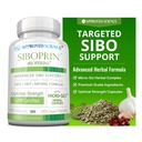 核准科学 西波普林 - 60 Capsules - 支持Gut平衡,Soothe intoestinal 刺激,帮助 camps and Bloating - Caprylic Acid, Barberry, Oregano - Vegan