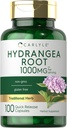 Carlyle Hydrangea Root Capsules 1000 mg × 100 伯爵 × Non-GMO, Gluten Free Excret