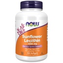 Now Foods Supplements, Sunflower Lecithin 1200 mg 配磷脂酰胆碱,100软胶