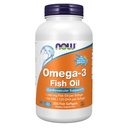 Omega-3 180 EPA / 120 DHA,分子蒸馏,心血管支持*,200-Fish Gelatin 软胶,包装可能不同