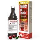 Emulsión de Escocia with Cod Liver Oil – Cherry Flavor – 维生素A, D, E & B1 for Immune and Liver Support – Liquid Supplement for Kids – 15.3 Fl Oz → 1-Pack – 维生素A, D, E & B1 配给伊穆内和肝脏支持 – 儿童液体补充 – 15.3 Fl Oz → 1-Pack