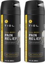 TIDL 低温疗法止痛喷雾,3 Oz (Pack of 2) 定向颈部疼痛,与有机物,植物基门托,关节炎即时冷却,背膝疼痛联合和肌肉止痛